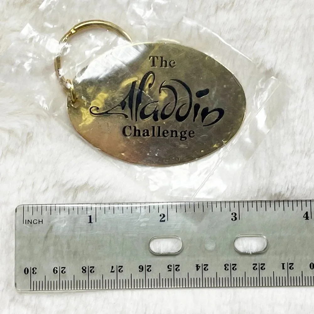 🔮 5/$25 Disney Store Cast Member Exclusive Aladdin Challenge Keychain‎